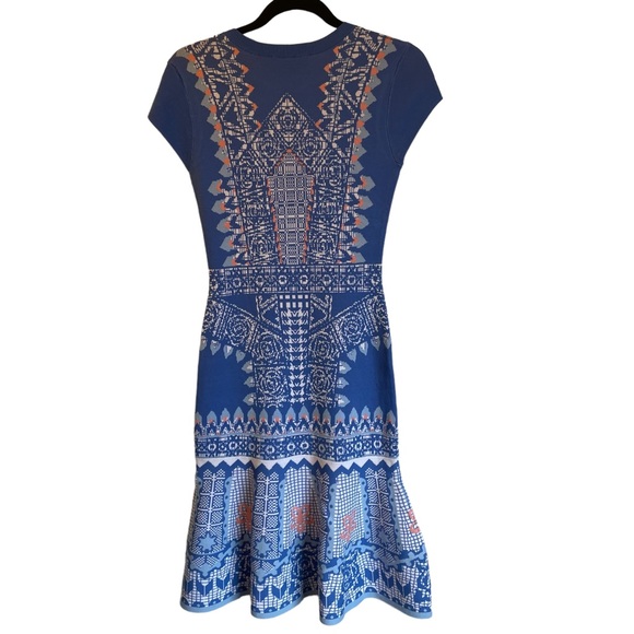 Antonio Melani Geometrical Knit Sweater Dress - Picture 7 of 11